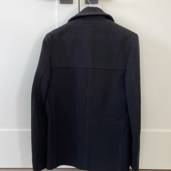 Marc Jacobs MEN'S WINTER WOOL and COTTON pea coat Size Small - Picture 2 of 8